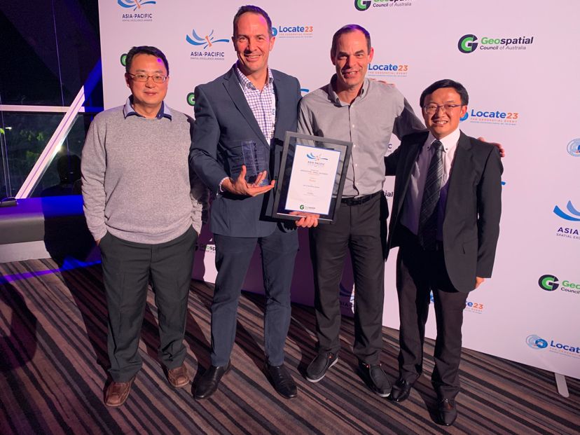 Kurloo team Geospatial Excellence Award
